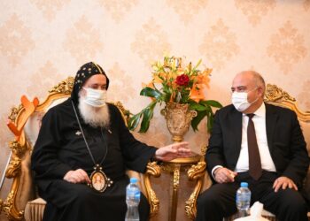 محافظ قنا يشارك أقباط المحافظة الاحتفال بميلاد الشهيد "مارجرجس" 15 - جريدة المساء