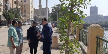 زراعة 510 شجرة على الطرق والشوارع وأمام المدارس بحى غرب سوهاج 1 - جريدة المساء