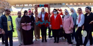 يوم رياضي في أولي فاعليات الأسبوع البيئى لطب أسنان المنوفية 9 - جريدة المساء