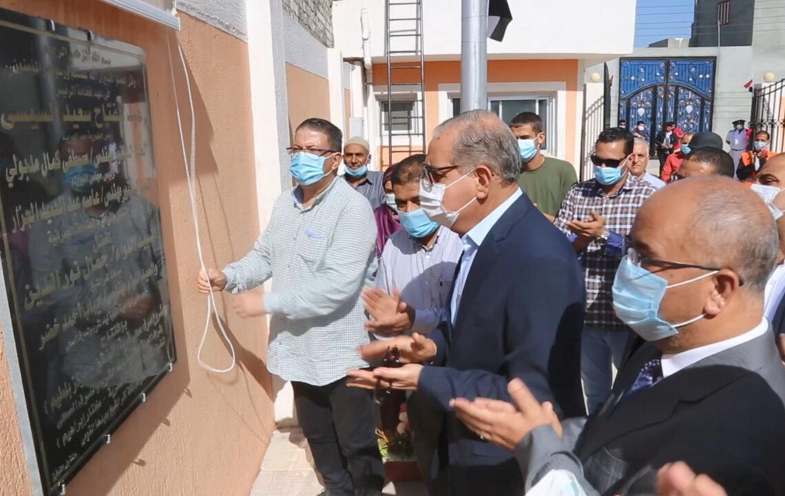 محافظ كفر الشيخ يفتتح مشروع صرف صحى النرجس ببلطيم 18 - جريدة المساء