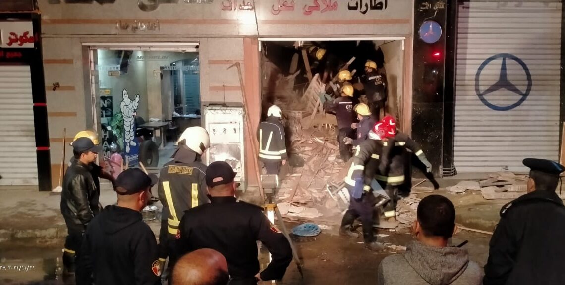 عقار اللبان انهار .. من شدة مياه الأمطار 19 - جريدة المساء