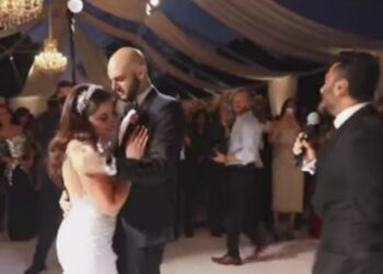 تامر حسني يتصدر تويتر بلفته انسانية مع عروسين في أمريكا 27 - جريدة المساء