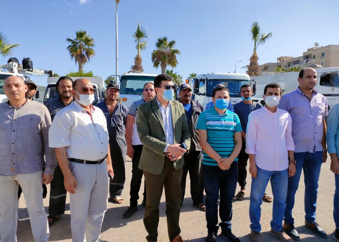 رئيس جهاز مدينة " برج العرب الجديدة " يتفقد استعدادات مواجهة الأمطار الغزيرة 15 - جريدة المساء