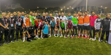 على هامش تدريبات المنتخب: زيارة رئيس الاتحاد القطري وأبو ريدة.. والاطمئنان على حمدي فتحي 1 - جريدة المساء