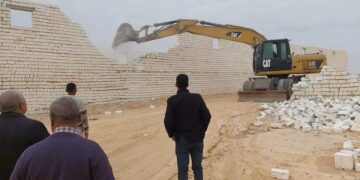 متابعات مستمرة لوقف البناء العشوائي وإزالة حالات التعدي بالبناء المخالف بقري المنيا 2 - جريدة المساء متابعات مستمرة لوقف البناء العشوائي وإزالة حالات التعدي بالبناء المخالف بقري المنيا 1 - جريدة المساء