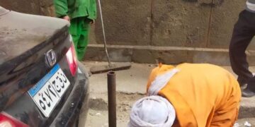 إزالة اعمال مخالفة بدون ترخيص بالمهد وإزالة المصدات الحديدية بشارع عثمان بحى شمال المدينة 9 - جريدة المساء