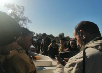 قوات الانقاذ النهرى عثرت على جثه الشاب الغريق وسط مياه ترعه اسحاقه 19 - جريدة المساء