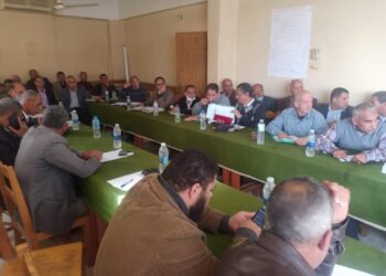 زراعة المنيا تستعرض موقف زراعة محصول القمح وصرف الأسمدة للمزارعين 19 - جريدة المساء