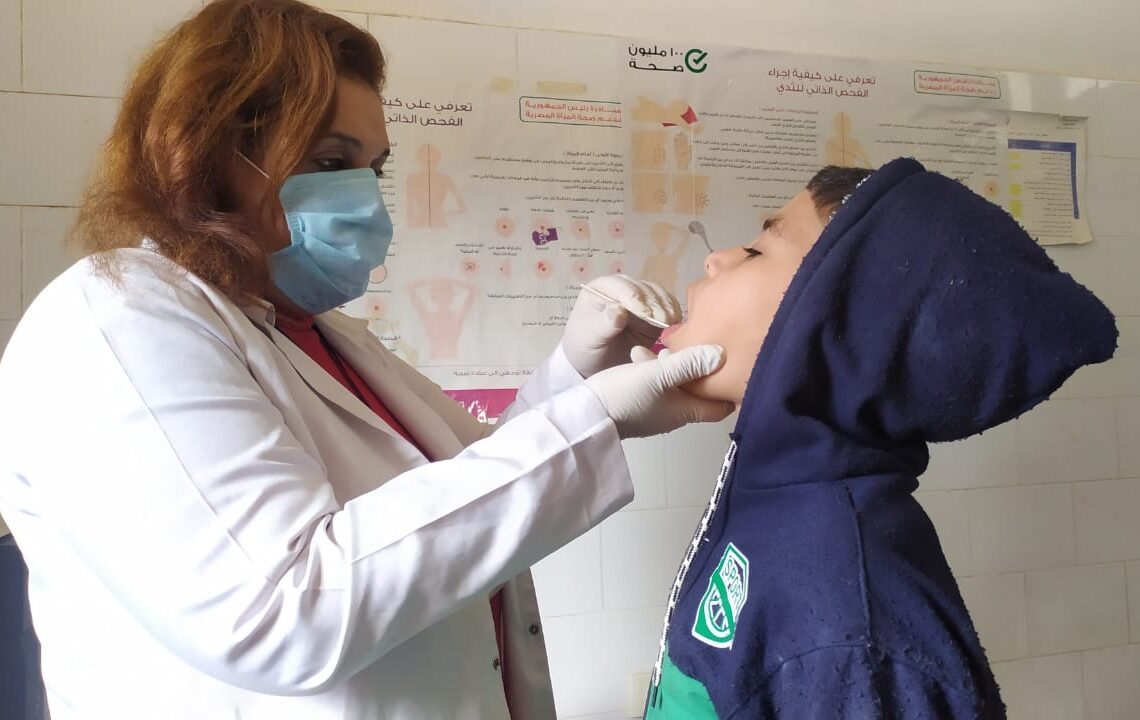 الكشف علي 1500مواطناُ بالمجان في قافلة علاجية ببني سويف 19 - جريدة المساء