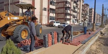 استمرار أعمال تطوير شارع ٢٣ ديسمبر وشارع العبور بنطاق حي الزهور 2 - جريدة المساء استمرار أعمال تطوير شارع ٢٣ ديسمبر وشارع العبور بنطاق حي الزهور 1 - جريدة المساء