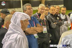 على هامش تدريبات المنتخب: زيارة رئيس الاتحاد القطري وأبو ريدة.. والاطمئنان على حمدي فتحي 27 - جريدة المساء