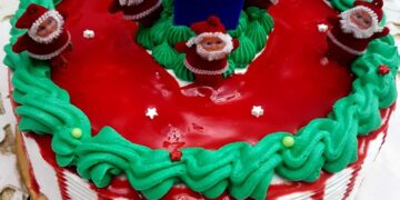 تورتة مبهجة للسنة الجديدة 2 - جريدة المساء تورتة مبهجة للسنة الجديدة 1 - جريدة المساء