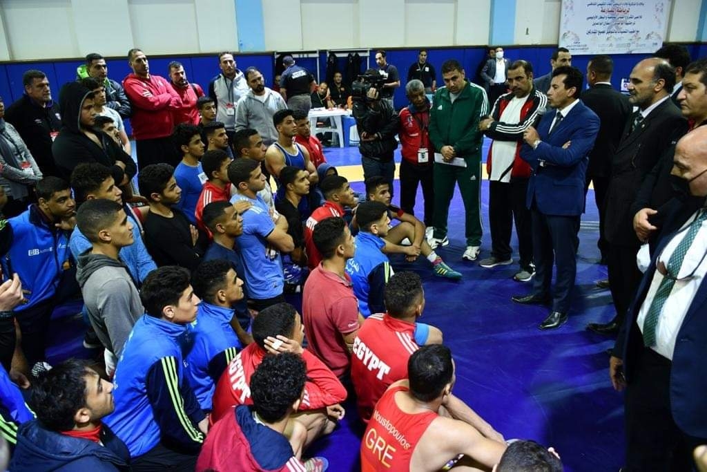 محافظ كفرالشيخ يهنئ نجوم مصارعة المشروع القومي للموهبة لحصولهم المراكز الأولى 26 - جريدة المساء