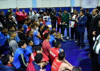 محافظ كفرالشيخ يهنئ نجوم مصارعة المشروع القومي للموهبة لحصولهم المراكز الأولى 29 - جريدة المساء