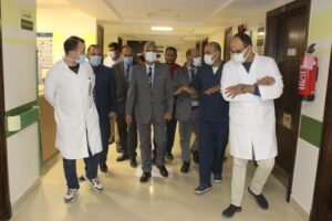 رئيس جامعة جنوب الوادى يزور مستشفى شفاء الأورمان بالأقصر 22 - جريدة المساء