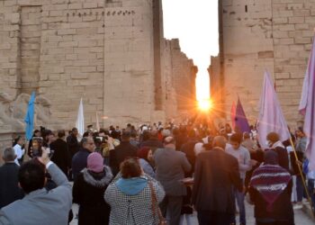 الأقصر احتفلت بتعامد الشمس علي قدس الأقداس 27 - جريدة المساء