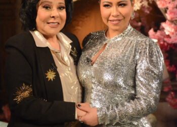 شيرين وبناتها في أول حوار مع إسعاد يونس ليلة رأس السنة 31 - جريدة المساء