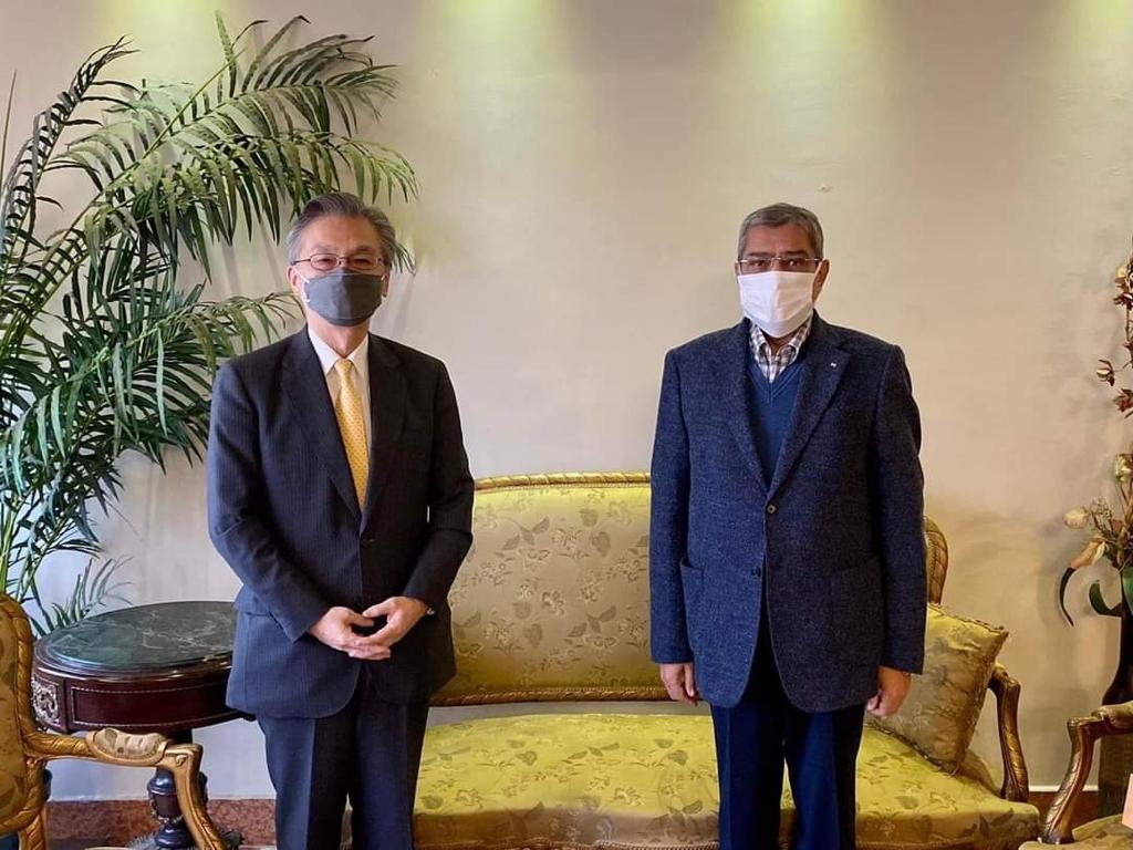 العربي خلال لقاؤه بالسفير الياباني زياده حجم التبادل التجاري ضروري بعد الإصلاحات الاقتصاديه الجديده 16 - جريدة المساء العربي خلال لقاؤه بالسفير الياباني زياده حجم التبادل التجاري ضروري بعد الإصلاحات الاقتصاديه الجديده 15 - جريدة المساء