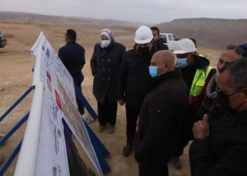 وزير النقل يتابع أعمال تنفيذ مشروع قطار العين السخة/العلمين 28 - جريدة المساء