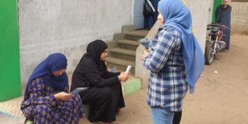 ندوات توعية وحملات طرق الأبواب بالشهداء .. ضمن مبادرة «حياة كريمة» 1 - جريدة المساء