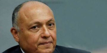 شكرى يعقد جلسة مباحثات مع نظيره السعودى بمقر وزارة الخارجية 1 - جريدة المساء