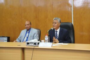 رئيس جامعة جنوب الوادى يشهد اجتماعا لمناقشة النظام الالكترونى للمعاملات الإدارية 25 - جريدة المساء