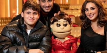 أنغام وأولادها ضيوف أبلة فاهيتا فى ليلة رأس السنة 1 - جريدة المساء