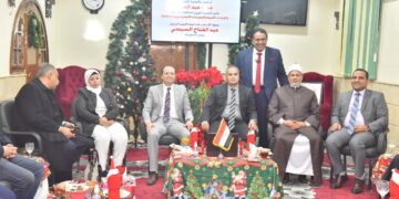 نائب محافظ أسيوط يزور إلإيبارشيات والكنائس للتهنئة بعيد الميلاد المجيد 1 - جريدة المساء