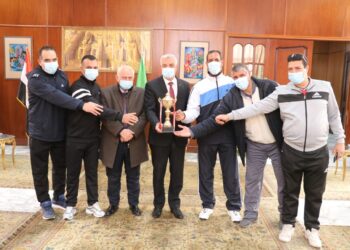 فريق جامعة المنوفية "البطل الدائم" لتنس الطاولة بدورى المصالح الحكومية 31 - جريدة المساء