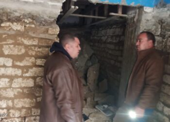 اصابة 4 اشخاص في انهيار جزئي بمنزل بقرية ابشنا بسبب أعمال بناء مخالف 19 - جريدة المساء