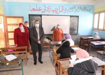 محافظ المنوفية يتفقد لجان امتحانات الإعدادية بشبين الكوم 25 - جريدة المساء