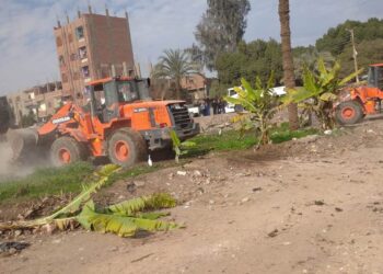 إزالة 12 حالة تعد بالردم على المجاري المائية بساحل سليم بأسيوط 21 - جريدة المساء