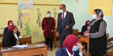 إنتظام أعمال إمتحانات الفصل الأول لصفوف النقل ببورسعيد 1 - جريدة المساء