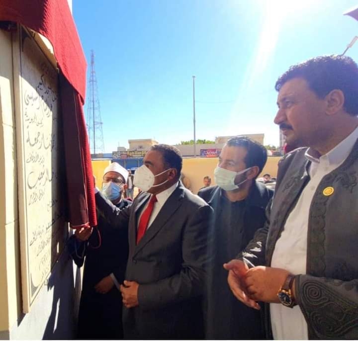 محافظ مطروح يفتتح مسجد براني الكبير غرب مطروح 17 - جريدة المساء