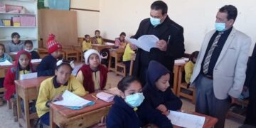 تعليم الوادى الجديد يسدل الستار على امتحانات النقل الإبتدائية والإعدادية 1 - جريدة المساء