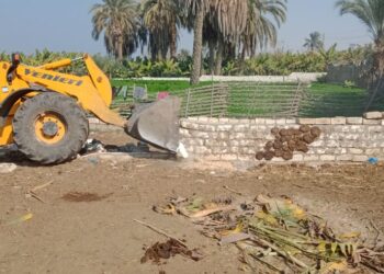 إزالة 115 حالة تعد ضمن المرحلة الأولى من الموجة الـ 19 لحملات إزالة التعديات ببني سويف 19 - جريدة المساء