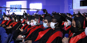 حفل تخرج الأكاديمية الوطنية للتدريب في منتدى شباب العالم 2 - جريدة المساء حفل تخرج الأكاديمية الوطنية للتدريب في منتدى شباب العالم 1 - جريدة المساء