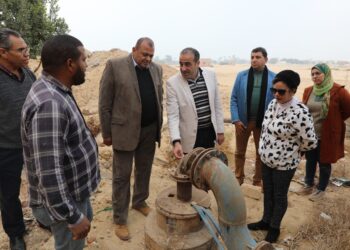 محافظ المنيا يوجه بمتابعة الحالة العامة لمحطات مياه الشرب والصرف الصحى ورصد المعوقات 33 - جريدة المساء