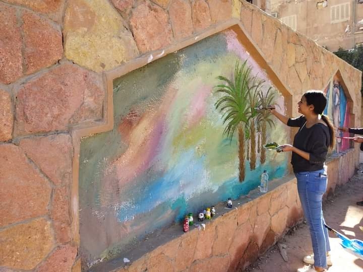 بلوحات فنية .. "سيوة" تتجمل استعدادا لمهرجان التمور الدولى الخامس 20 - جريدة المساء بلوحات فنية .. "سيوة" تتجمل استعدادا لمهرجان التمور الدولى الخامس 19 - جريدة المساء