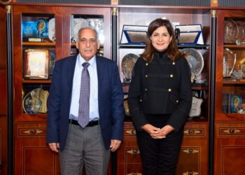 وزيرة الهجرة بدأت المقابلات مع علماء مصر بالخارج 17 - جريدة المساء