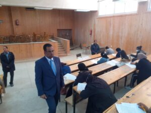 استمرار أعمال الامتحانات بكلية الحقوق بقنا وسط تطبيق كامل للإجراءات الإحترازية 151 - جريدة المساء