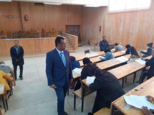 استمرار أعمال الامتحانات بكلية الحقوق بقنا وسط تطبيق كامل للإجراءات الإحترازية 131 - جريدة المساء