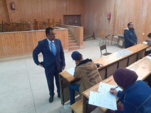 استمرار أعمال الامتحانات بكلية الحقوق بقنا وسط تطبيق كامل للإجراءات الإحترازية 133 - جريدة المساء