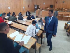 استمرار أعمال الامتحانات بكلية الحقوق بقنا وسط تطبيق كامل للإجراءات الإحترازية 113 - جريدة المساء