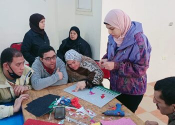 دورات حرفية و يدوية لشباب كفر الشيخ.. ضمن مبادرة" قادرون بإختلاف" 25 - جريدة المساء