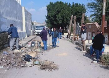 تطهير و إنارة مقابر الاسماعيلية 21 - جريدة المساء