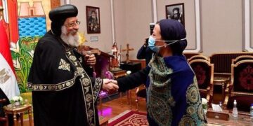 وزيرة البيئة تتقدم بالتهنئة لقداسةالبابا تواضروس الثاني بعيد الميلاد المجيد 2 - جريدة المساء وزيرة البيئة تتقدم بالتهنئة لقداسةالبابا تواضروس الثاني بعيد الميلاد المجيد 1 - جريدة المساء