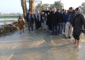 محافظ بني سويف يُطمئن الأهالي:لا داعي للقلق الوضع آمن ومستقر...ويوجه بحصر الزراعات المتضررة بالتنسيق مع الزراعة والتضامن بعد تفقد مخر سيل سنور 25 - جريدة المساء