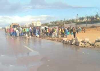 اصابة ١٢ في انقلاب اتوبيس بسيدي عبد الرحمن غرب العلمين 23 - جريدة المساء