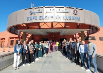 ورشة عن تكونولوجيا البناء في مصر القديمة بمتحف كفر الشيخ 17 - جريدة المساء